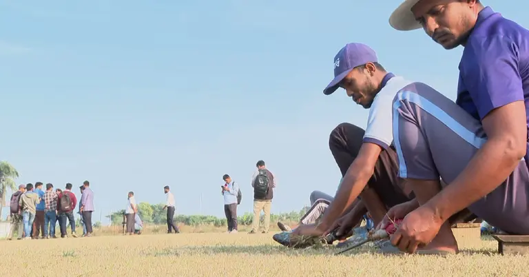 নির্মাণাধীন পূর্বাচল স্টেডিয়াম